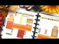 Fall and Halloween PLAN and CHAT Planners Anon Seasonal Stickers