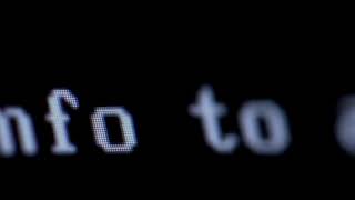 🎥Computer Code White on Black 05 [Free to use Overlay]🎥