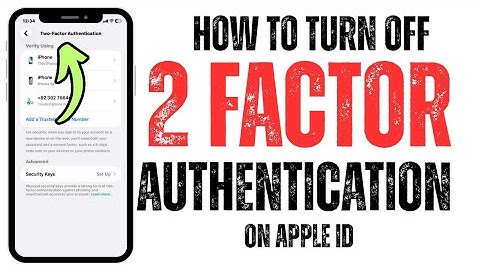 How to Turn Off Two-Factor Authentication For Your Apple ID on iPhone