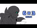【Undertale AU】6×3 meme【闇AU】