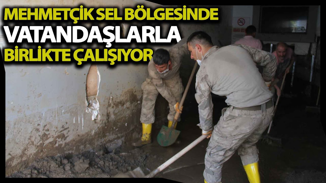 200’den Fazla Jandarma Dereli’de İş Yerlerinin Temizlik Çalışmasına Katılıyor