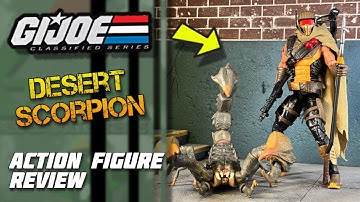 Desert Scorpion | GI Joe Classified Review | Cobra Sting Operation!