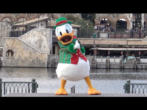 ºoº リドアイル ディズニーシー パーフェクトクリスマス 15 ミッキーとミニーのダンスシーンはすごいかわいい Tokyodisneysea Perfect Christmas Show Youtube