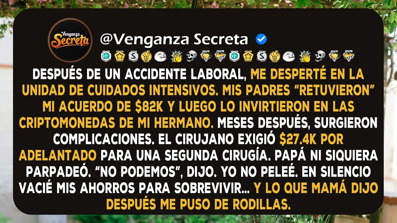 Mis padres robaron mi acuerdo de $82K para las criptomonedas de mi hermano y luego se negaron...