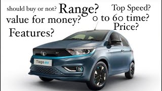 Everything of Tiago EV MR (Base model) || Value of money car? 💰