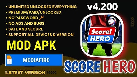 SCORE HERO MOD APK | DOWNLOAD SH latest version v4.200 Mod apk | Gameplay 