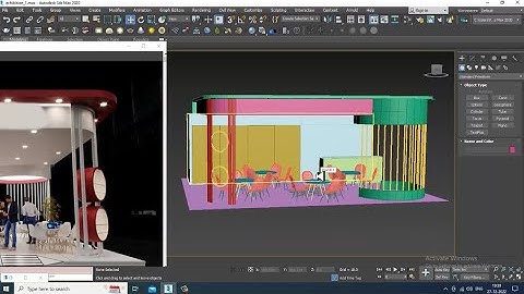 3Dsmax Tutorials, Learn 3D Modeling ,Texturing & Lighting an Exhibition Stall from Scratch in 3dsmax