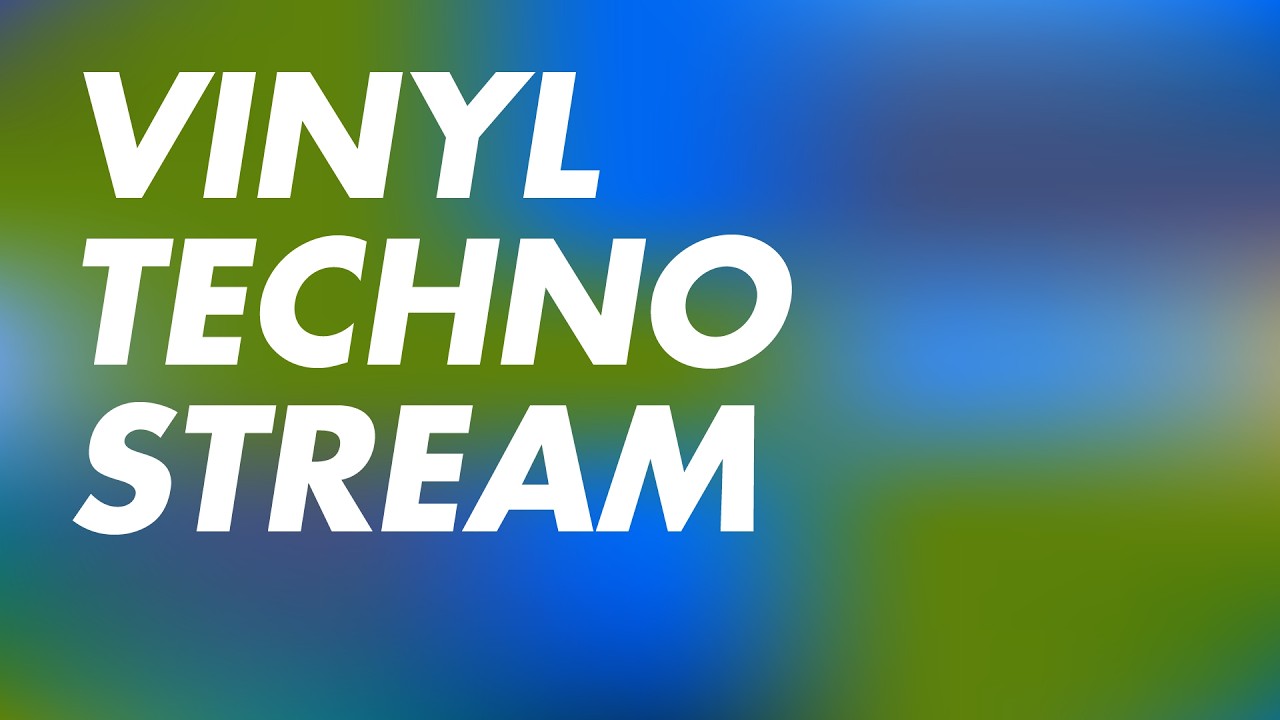 Vinyl Techno Stream - Monday grooves! 💿