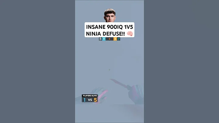 INSANE 900IQ 1V5 NINJA DEFUSE!! 🧠