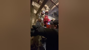 How to reset a dry sprinkler system