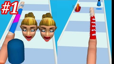 Nail Stack! - All Levels Gameplay Walkthrough Android,iOS #1