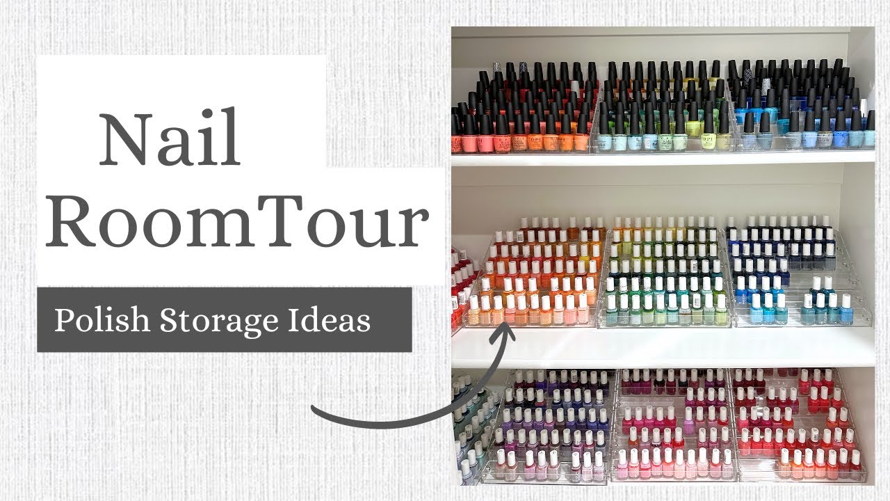 Nail Polish Storage Ideas 