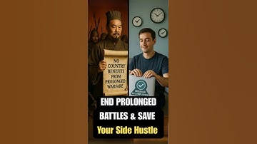 End Prolonged Battles & Save Your Side Hustle | Burnout Prevention | Sun Tzu’s Art of War Strategy