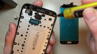 картинка: Samsung j3 2017 Замена дисплея ,батареи и зарядного гнезда