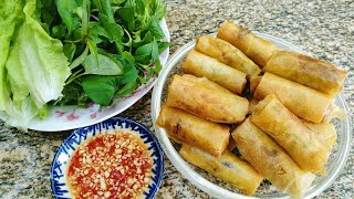 Cách Làm Chả Giò Chay Ngon Đơn Giản – Món Ăn Ngon Mỗi Ngày