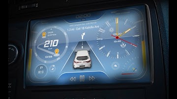 Sunrise - new dynamic theme in bright colors for your car