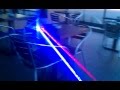 Blue laser vs. Red laser by #LaserledMan