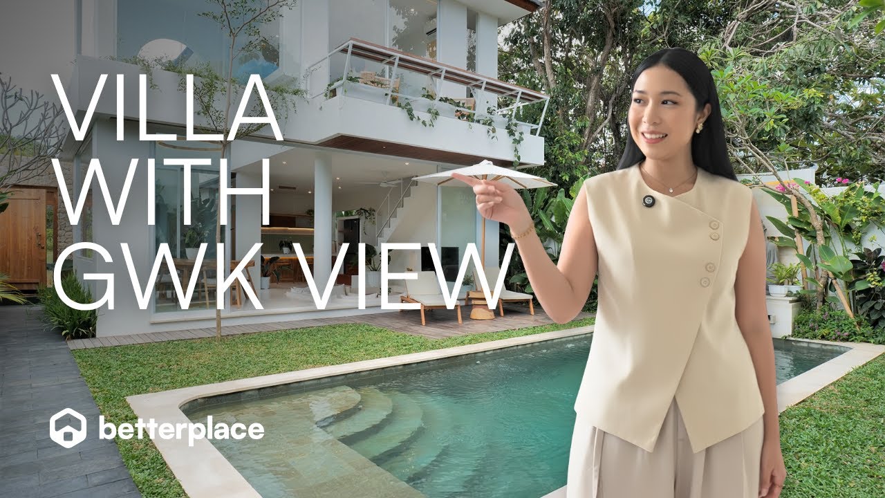 Bali Villa for Sale - Modern Balinese Villa with GWK View