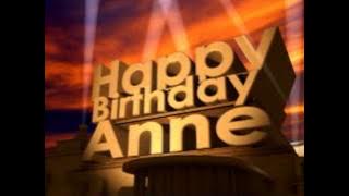 Happy Birthday Anne