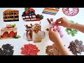 DELICIOUS 12 Mini Shaped Desserts Jigsaw Puzzles 500 Piece Time Lapse (+ relaxing music) 🧩😌