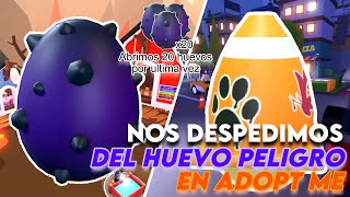 NOS DESPEDIMOS DEL HUEVO PELIGRO | LAS 12 MASCOTAS DEL HUEVO URBANO ADOPT ME