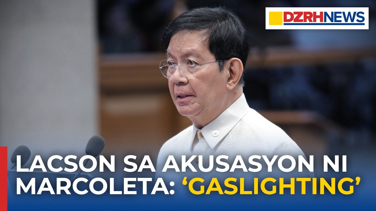 Lacson, pinabulaanan ang spliced accusation ni Marcoleta sa KIG remarks, tinawag na ‘gaslighting’
