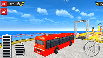 Stunt Driving Bus Simulator - Impossible Mega Ramp Bus Racing - Android iOS GamePlay #06