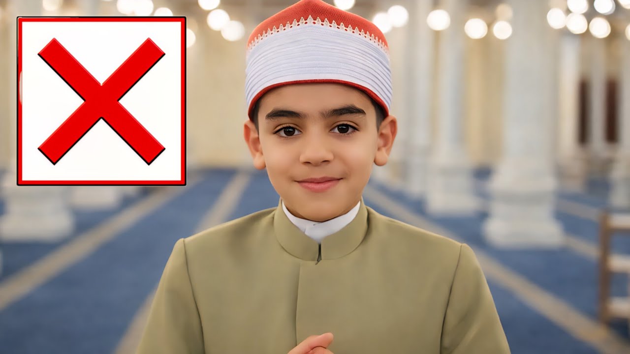 نجم دولة التلاوه يخطئ اثناء التلاوه ولكنه متقن ، شاهد ماذا فعل 