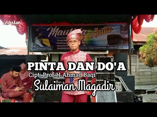 PINTA DAN DOA | ELSURAYYA AHMAD BAQI | SULAIMAN MAGADIR COVER class=