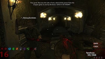 Cod WaW Coop Custom Zombies Edifice - Incredible EE!