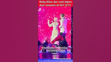 Lesti kejora dan Rizky Billar duet romantis di HUT SCTV #lestikejora #rizkybillar #leslar