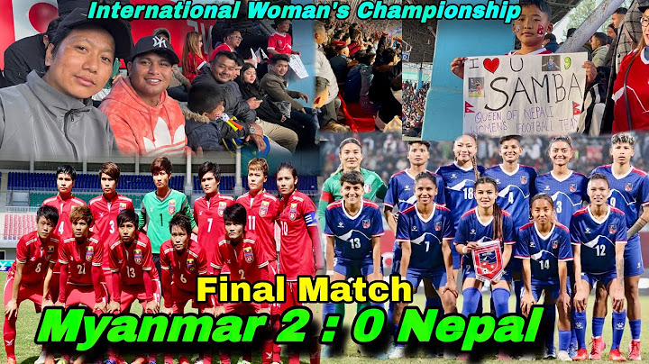 NEPAL VS MYANMAR | NEPAL VS MYANMAR FINAL MATCH | INTERNATIONAL WOMAN’S CHAMPIONSHIP | 26 FEB 2025 |