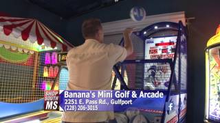 Shop South Mississippi - Banana's Mini Golf & Arcade
