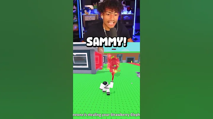 SAMMY STEALS FOLTYN'S OG STRAWBERRY ELEPHANT..