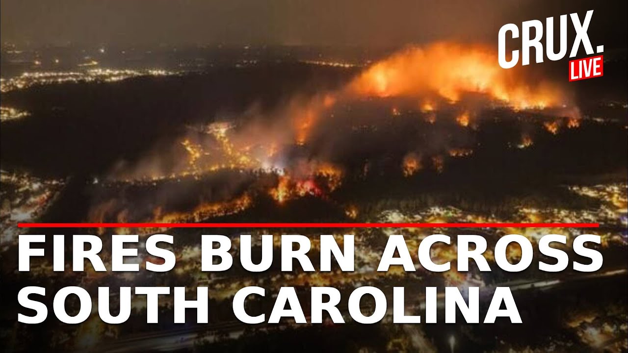 South Carolina Fire LIVE | State Of Emergency Declared As Wildfires ...
