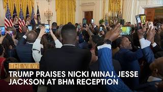 Download Lagu Trump Hosts Black History Month Reception | The View MP3