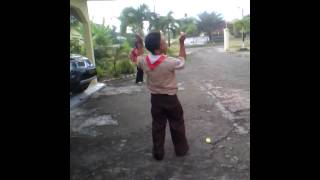 Goyang Itik Ala Saka Bhayangkara Polsek Palang