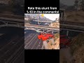 99% of Players can't do this Stunt 😱👍🏻 #shorts #gta5 #gta