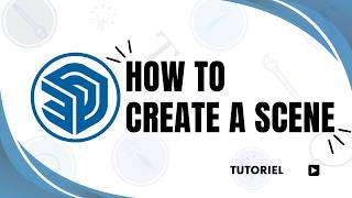 How to create a scene in sketchup