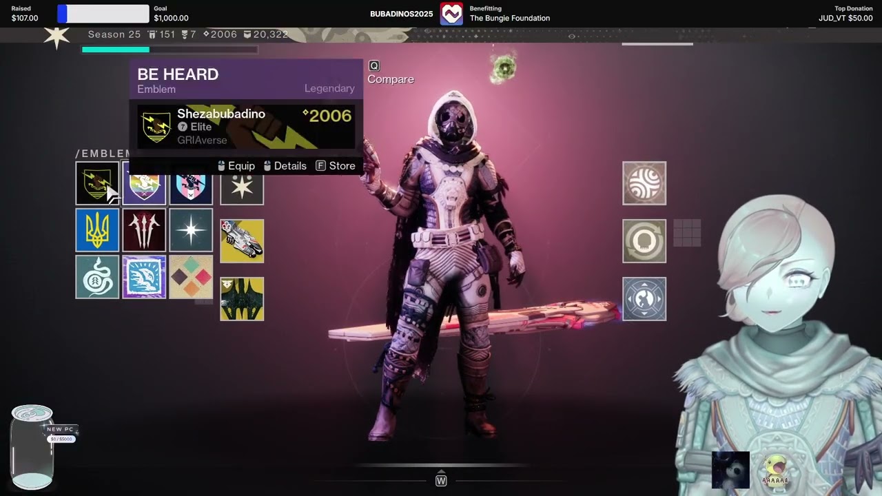 Twitch Livestream 26/1/25 | Destiny 2