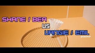 Friendly Badminton Match @PowerUp 03312024 [Shane/Bea vs Vangie/Emil]