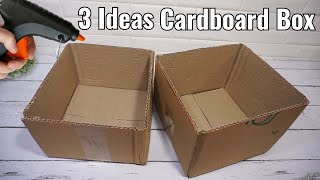 : Why I Hold on to and Recycle Cardboard Boxes for 3 Clever DIY Ideas