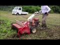 [subtitled]オーレック 多目的テイラーBX80 + ハンマーナイフモアH75B　OREC Flail Mower