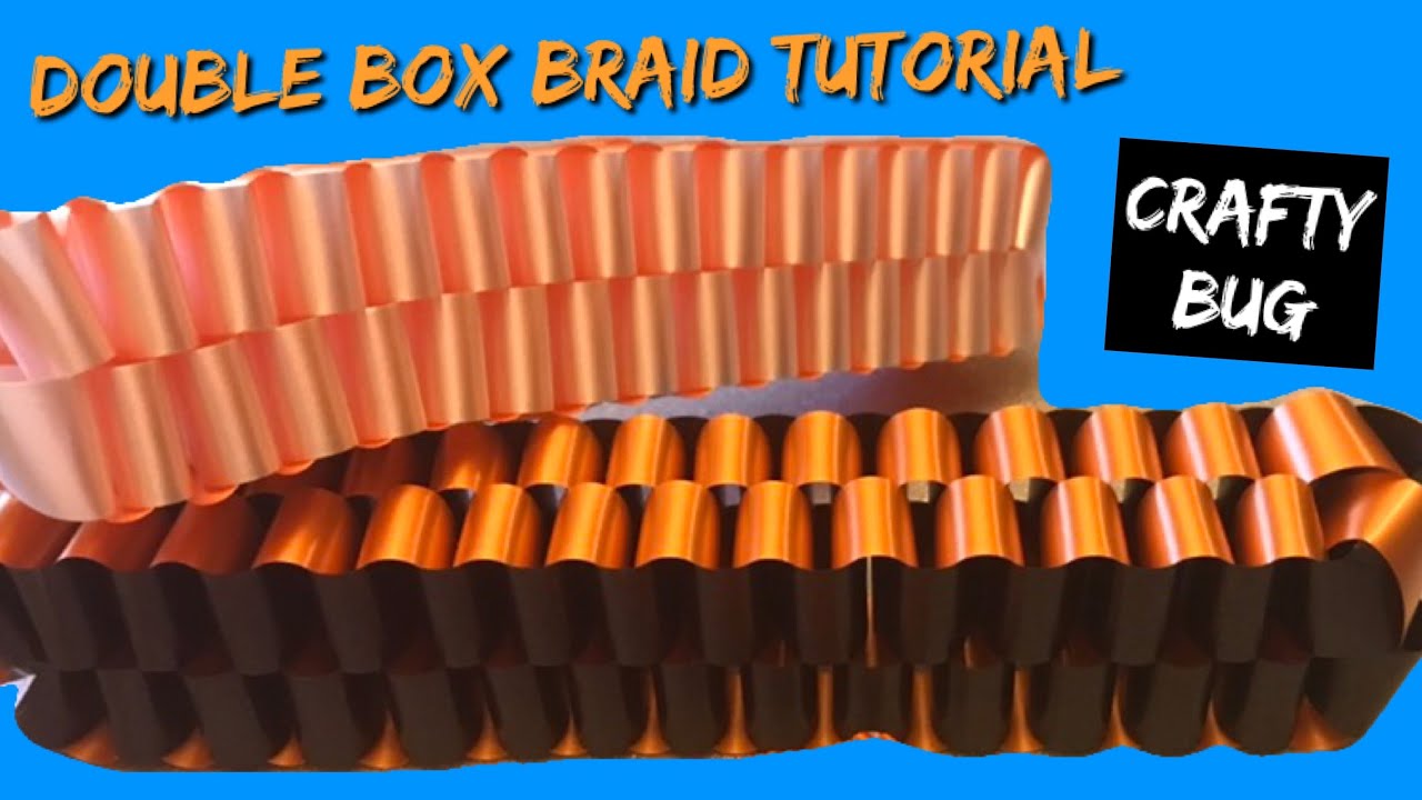 DOUBLE BOX BRAID TUTORIAL; Mum Braids and chains; how to