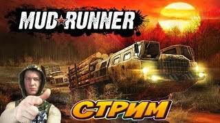 Стрим по БЕЗДОРОЖЬЮ ► SpinTires: MudRunner ► Месим Глину )