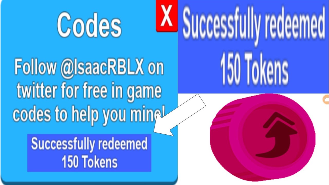 TOKEN CODES ON MINING SIMULATOR READ DESCRIPTION YouTube