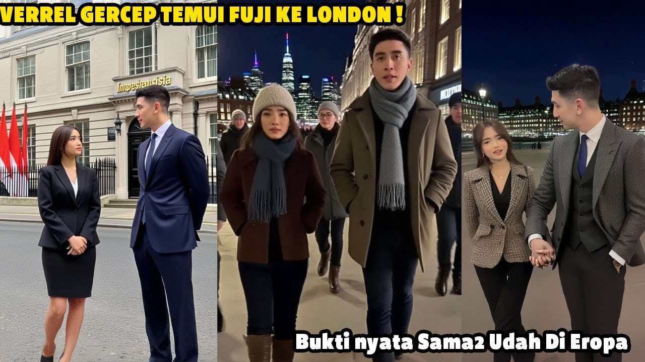 Verrel Gercep ke London Temui Fuji! Bareng di Kedutaan Jadi Bukti di Eropa Ini Sih Udah Jelas Banget