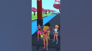 Makeover Run👠👗💃🏻All levels gameplay lvls -56 Android ios #shorts