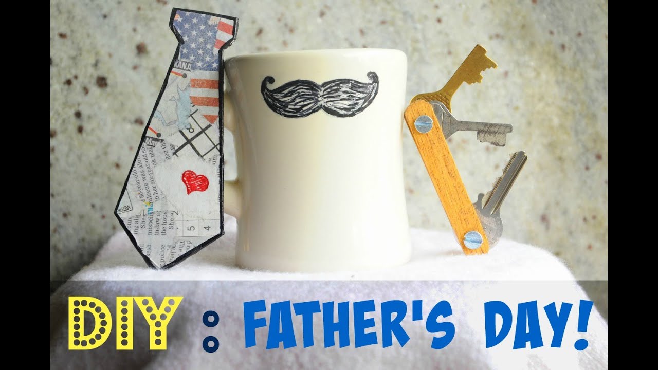 Father's Day : DIY Gift Ideas (Quick, inexpensive & last minute!) - YouTube