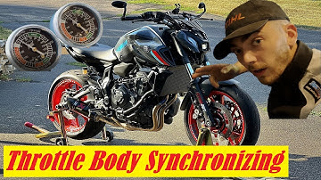 MT07 Throttle Body Synchronizing | All Years